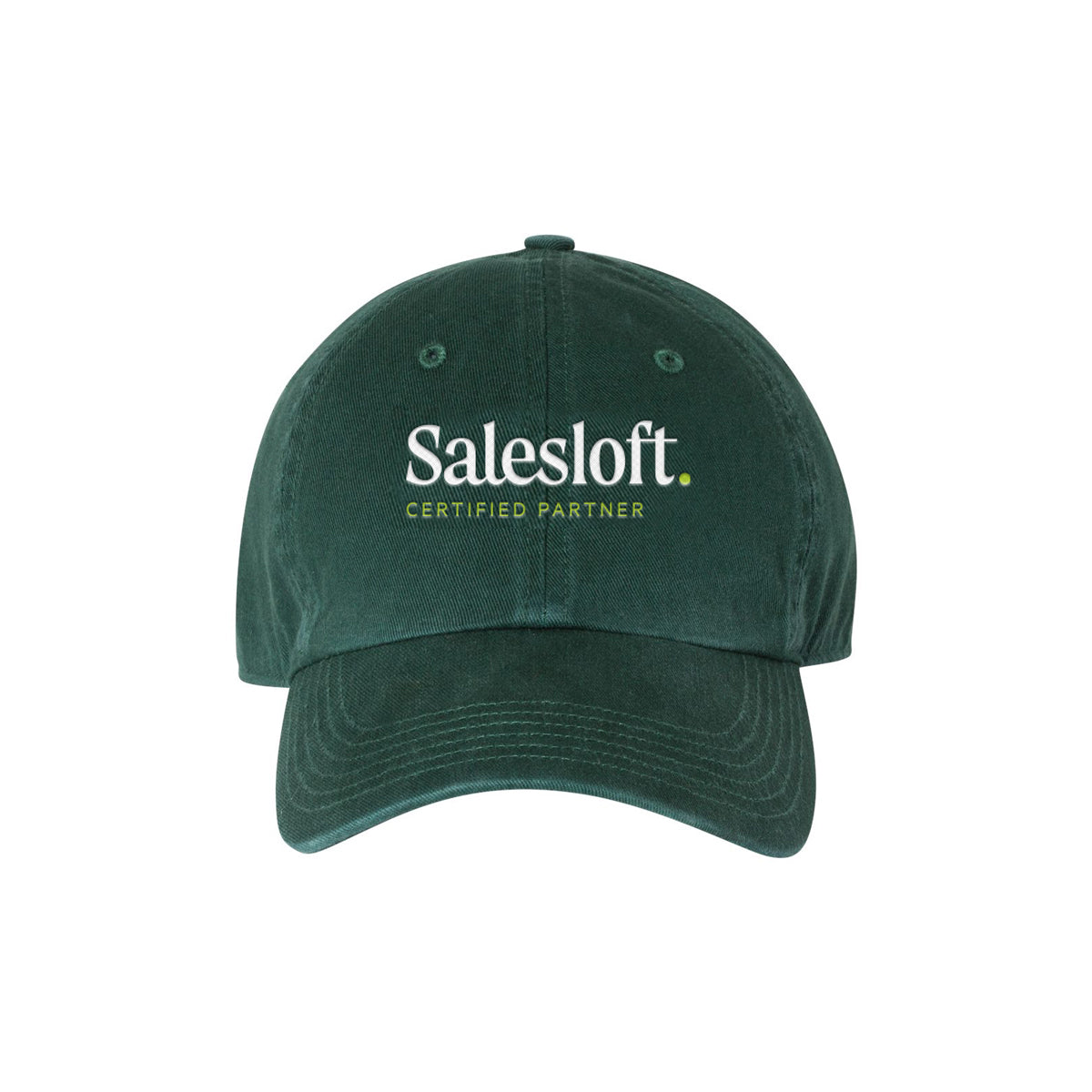 Garment Washed Twill Logo Cap